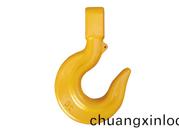 環(huan)鏈電(dian)動葫蘆上鉤(gou)