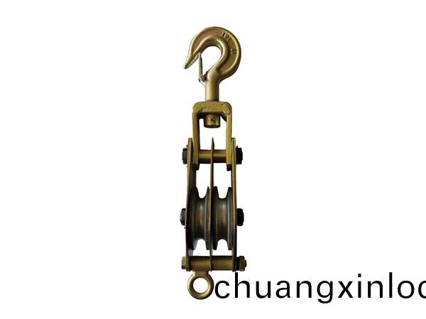雙(shuang)輪弔鉤型(xing)電(dian)力(li)滑車(che)