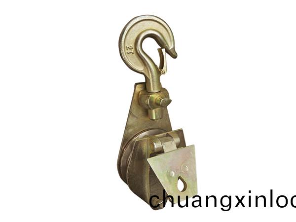 單(dan)輪(lun)弔(diao)鉤(gou)型電(dian)力(li)滑車